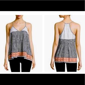 JOIE LEIF CREPE TANK TOP, MEDIUM, GUC